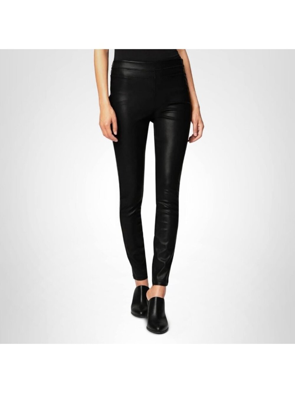 Luxury Vegan Leather Leggings for Women | Stylish High-Waisted Fit, Trendy